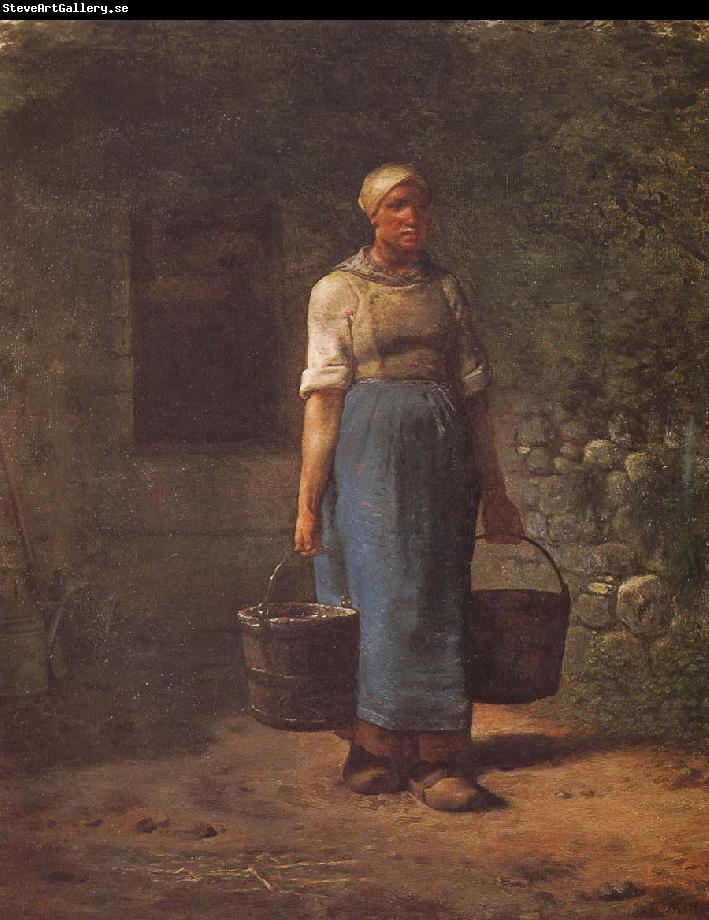 Jean Francois Millet Woman carry the water